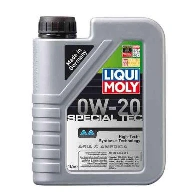 Abbildung von Liqui Moly Special Tec AA 0W 20 1l Motoröl 9701 KIA: cee‘d II Hatchback, Sportage III, Sportswagon, TOYOTA: Auris Estate, Avensis III Estate