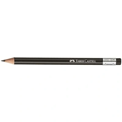 Abbildung von Faber Castell DESIGN Farbstift (feststehend, schwarz, rund, schwarz)