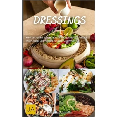 Abbildung von Dressings: Kreative und einfache Rezepte für hausgemachte Salatsoßen Frisch, lecker vielseitig jeden Geschmack