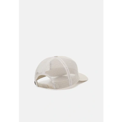 Abbildung von Alpha Industries Label Trucker Unisex Cap, Größe: One Size, Jet stream white