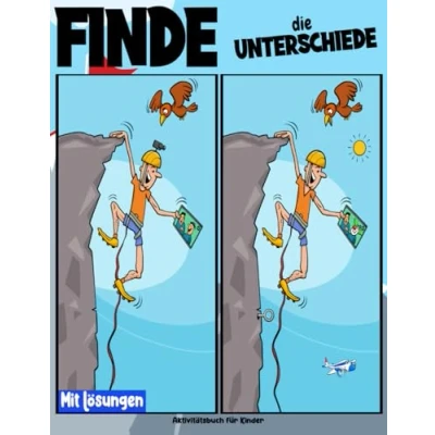 Abbildung von Finde die unterschiede Aktivitätsbuch für Kinder: Spannende Bilderrätsel und Spiele aufmerksame kleine Entdecker (finde Kinder, Band 4)