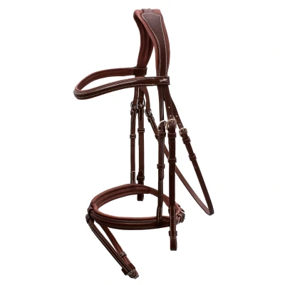 Abbildung von Schockemöhle Trense Premium Tokyo Slct Roy/Oak/Cream/Sil WB