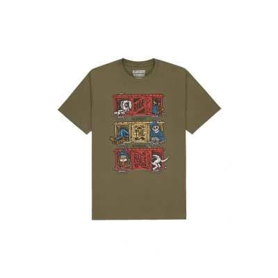 Abbildung von Element Timber Boxcar SS Tshirt print, Herren, Größe: Large, Gzh0