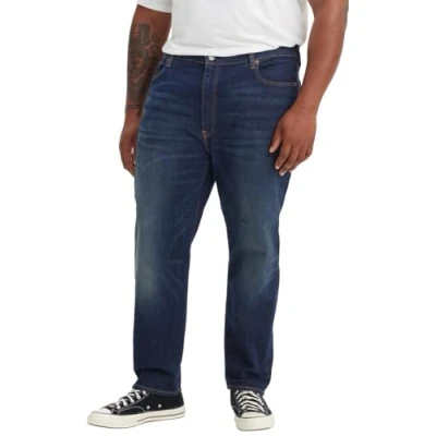 Abbildung von Levi&#039;s Plus 502 Taper Jeans Tapered Fit, Herren, Größe: 48x34, Biologia