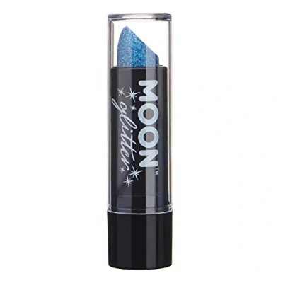 Abbildung von Holographischer Glitzer Lippenstifr von Moon Glitter 5gr Blau