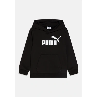 Abbildung von Puma LOGO Hoodie Unisex Kapuzenpullover für Kinder, Größe: 104, Black