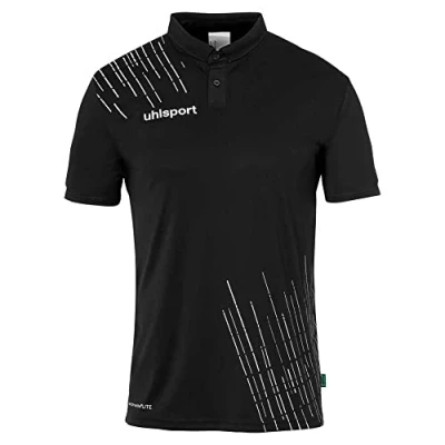Abbildung von uhlsport Score 26 Poly Poloshirt Herren und Jungs, Polo Shirts Männer, T Shirt, Shirts, Sport Fitness, sportlich, atmungsaktiv mit Kragen