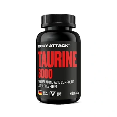 Abbildung von Body Attack Taurine 3000, 90 Kapseln, 1er Pack (1 x 105 g)
