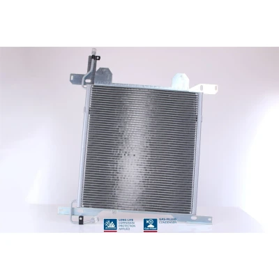 Abbildung von NISSENS 94342 Klimakondensator ohne Trockner Aluminium 470 R 134a