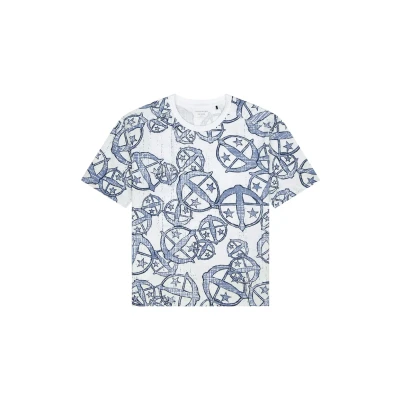 Abbildung von Schiesser Tshirt print, Herren, Größe: 48, Mehrfarbig