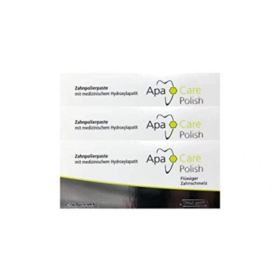 Abbildung von 3x 20ml ApaCare Polish Zahnpolierpaste Flüssiger Zahnschmelz │NEU