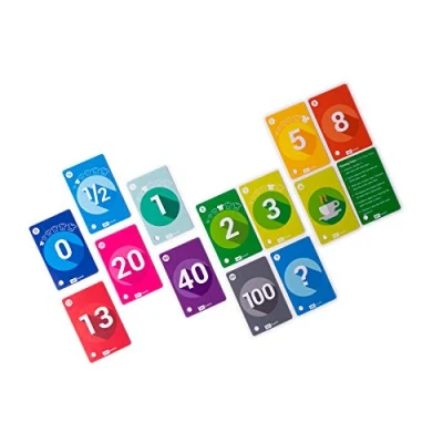 Abbildung von PATboard Planning Poker Cards Set mit 4 Decks Schreibwaren für agiles Scrum Schätzung Fibonacci Karten