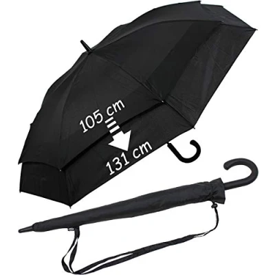 Abbildung von iX brella expandierender Stockschirm mit Automatik Move to XXL schwarz