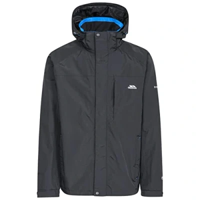 Abbildung von Trespass Herren Jacke Mit Einrollbarer Kapuze Edwards II, Blue, XL, MAJKRAN10008_BLUXL