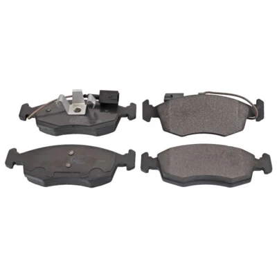 Abbildung von FEBI BILSTEIN 16858 Bremsbelagsatz Vorderachse inkl. Verschleißwarnkontakt mit Kolbenclip FIAT: Punto Evo Hatchback, 500 Hatchback