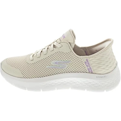 Abbildung von Skechers GO Walk Flex Damen Sneaker, Hands Free Slip Ins mit großem Einstieg, Cremeweiß, 37 EU Weit