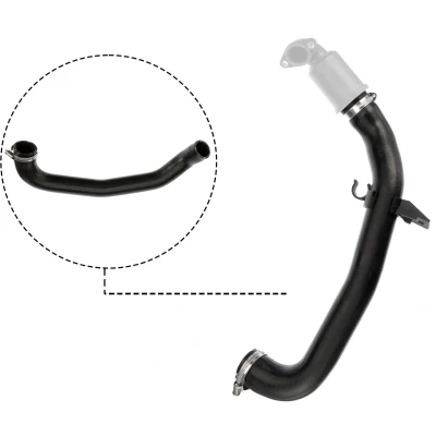 Abbildung von GATES 05 4174 Kühlerschlauch EPDM (Ethylen Propylen Dien Kautschuk) FORD: KA Hatchback