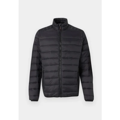 Abbildung von Jack &amp; Jones Jjebradley Light Puffer Collar Übergangsjacke, Herren, Größe: Medium, Black