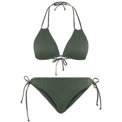 Abbildung von Lascana LSCN BY Bikini, Damen, Größe: 32xA/B, Oliv