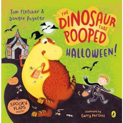Abbildung von the Dinosaur that Pooped Halloween!: A spooky lift flap adventure