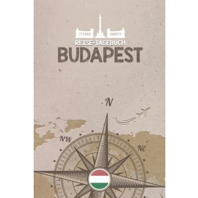Abbildung von Reisetagebuch Budapest: Urlaubstagebuch Reise Tagebuch zum Selberschreiben Platz für 54 Reisetage Geschenk Notizbuch 118 Seiten