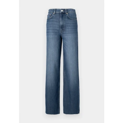 Abbildung von TOM Tailor denim WIDE LEG Jeans Relaxed Fit, Damen, Größe: XS, Clean mid stone blue