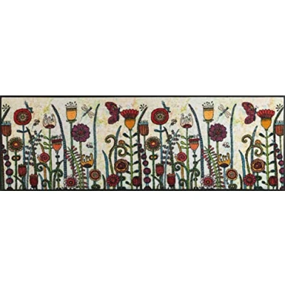 Abbildung von wash+dry Fußmatte, Sonnentag 60x180cm bunt, innen und außen, waschbar