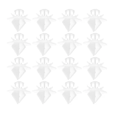 Abbildung von OTOTEC 30 Stück Seitentür Zierleisten Clips Kunststoffstreifen 856560 856548 Kompatibel mit Peugeot Expert Citroen C4 Weiß
