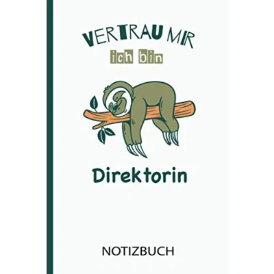 Abbildung von Vertrau mir ich bin Direktorin: A5 Notizbuch als Geschenk für eine Direktorin /punktiert Geschenke zum GeburtstagGeburtstagsgeschenk Kollegin
