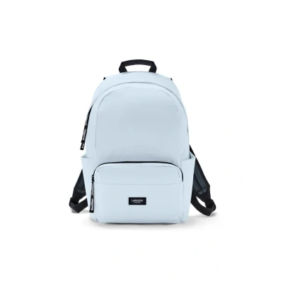 Abbildung von LARKSON Schulrucksack Mädchen &amp; Jungen Teenager Hellblau No 3 Rucksack Damen Herren für Schule 16&quot; Laptopfach Aus Recyceltem PET Wasserabweisend