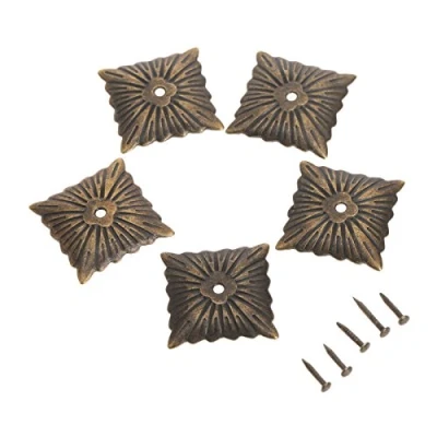 Abbildung von Mgoodoo 100 Pcs Eisen tachas Möbel Hardware Nägel Bronze Antike dekorative Polster Tack Studs Tür Sofa Wohnkultur 21x21mm