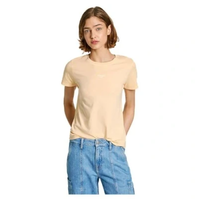 Abbildung von Pepe Jeans Emily Tshirt basic, Damen, Größe: XS, Cornish yellow