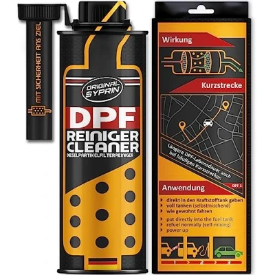 Abbildung von Original Syprin DPF Dieselpartikelfilter Reiniger I Additiv zur Reinigung Diesel Cleaner &amp; Schutz 300 ml