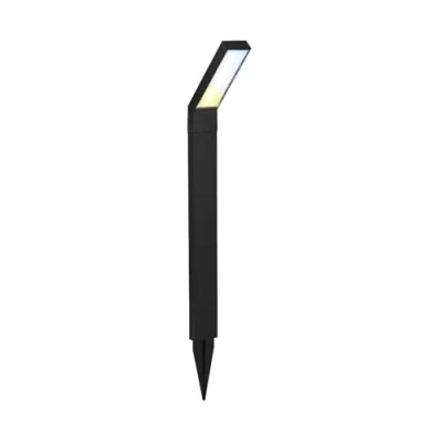 Abbildung von BRILONER Solarlampe für Außen mit Dämmerungssensor, Spritwasserschutz, einstellbar von warmweiß bis kaltweiß, Außenlampe, Standleuchte, Wegeleuchte, Pollerleuchte, 66x50x12,5 cm, Schwarz