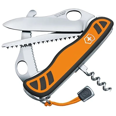 Abbildung von Victorinox Schweizer Taschenmesser, Hunter XTM, Multitool, Swiss Army Knife 6 Funktionen, Einhand Feststellklinge, Korkenzieher, Holzsäge
