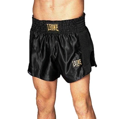 Abbildung von LEONE 1947, Kick Thai Shorts, Schwarz, M, ABE20