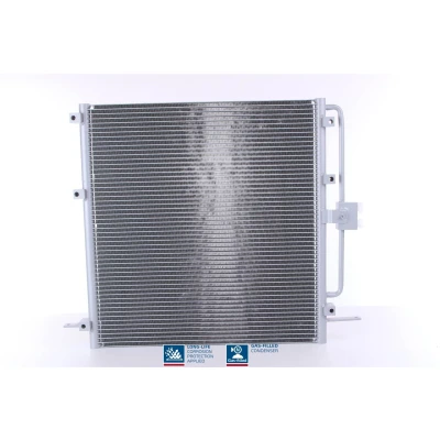 Abbildung von NISSENS 94257 Klimakondensator ohne Trockner Aluminium 548 R 134a