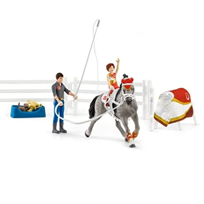 Abbildung von Schleich Playset Horse Club Mias Voltigier Reitset