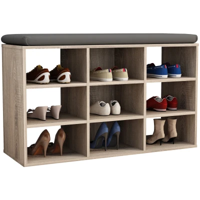 Abbildung von VCM Schuhregal »Holz Regal Schuhschrank Hinsol XS«