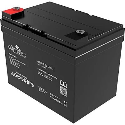 Abbildung von Offgridtec® 32Ah 12V Bleiakku AGM Zyklenfest USV Ersatz VRLA Wohmobil Boot Solar