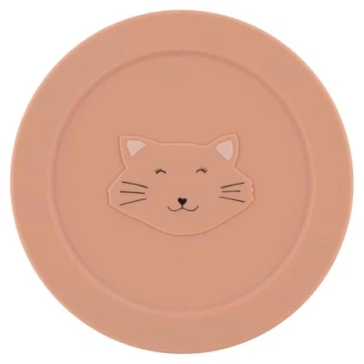 Abbildung von Trixie Mrs Cat Silikon Snackbecher Snacktopf mit Deckel, Rose