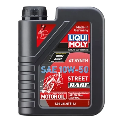 Abbildung von Liqui Moly Motorbike 4T Synth Street Race 10W 50 1l Motoröl 1502