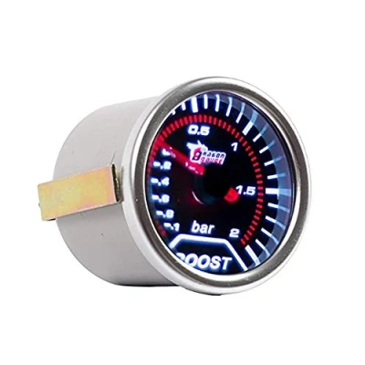 Abbildung von E Support 2&quot; 52mm Auto Universal Ladedruck Anzeige Smoke Turbo Boost Gauge LED Lichtleiste