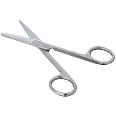 Abbildung von Gima Gerade Chirurgische Schere, Spitze/Stumpfe Ende, Länge 11.5 cm, aus Edelstahl
