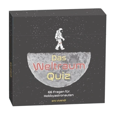 Abbildung von Das Weltraum Quiz: 66 Fragen &amp; Antworten für Sternenliebhaber und Hobbyastronomen! Entdecke die unendlichen Weiten des Universums! Hobbyastronauten