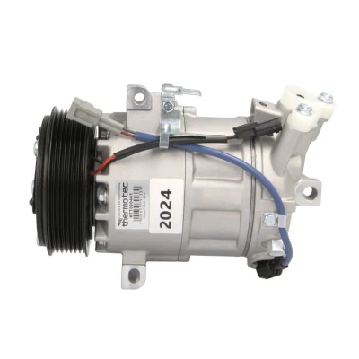 Abbildung von THERMOTEC KTT090401 Kompressor 6SBL14C 12V PAG 46 R134a mit Magnetkupplung RENAULT: SCENIC 3, GRAND MEGANE 3 Grandtour