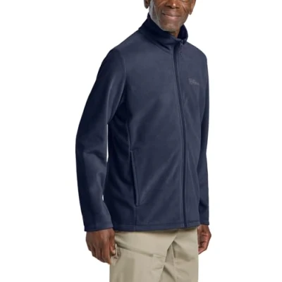 Abbildung von Jack Wolfskin Taunus FZ M Fleecejacke, Herren, Größe: Small, Night blue