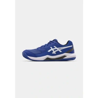 Abbildung von Asics GEL Dedicate 8 CLAY Tennisschuh für Sandplätze, Herren, Größe: 43.5, Dark cobalt/white Schuhe