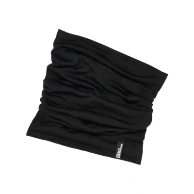 Abbildung von Jack Wolfskin Unisex Merino NECKGAITER Winter Schal, Black, Standard