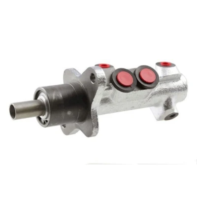 Abbildung von HELLA 8AM 355 502 811 Hauptbremszylinder 23,81 Grauguss M10 x 1 (x2) VOLKSWAGEN: Golf 3, 3 Cabrio, SEAT: Córdoba I Vario